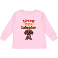 thumbnail image 3 of Inktastic Labrador Chocolate Lab Boys or Girls Long Sleeve Toddler T-Shirt, 3 of 5