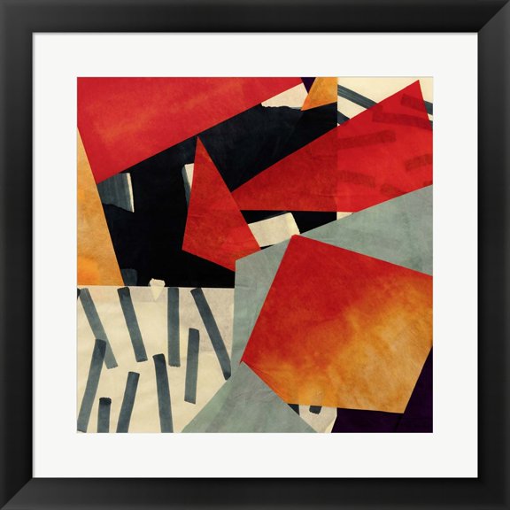 Great Art Now Memphis Blues I by Leonardo Bacci, Framed Wall Art, 19.5W x 19.5H