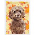 thumbnail image 1 of Carolines Treasures BB9514CHF Cockapoo Brun Drapeau d'Automne Maison en Toile, 1 of 4