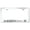 Chrome, variant on Ford Fairlane GT Laser Etched Logo Stainless Steel License Plate Frame (Chrome)