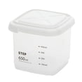 thumbnail image 2 of NIBOLOG Food Jar Food Grade Dust-proof Plastic Scale Mark Style Food Sealing Jar for Home, 2 of 8