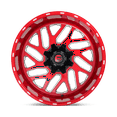 thumbnail image 3 of Fuel 1PC Aluminum Rim D691 TRITON 20X10in Candy Red Milled Finish, D69120001847, 3 of 3