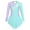 A Light Blue, variant on iiniim Kids Girls Sparkly Sequin Ballet Gymnastic Dance Long Sleeve Tulle Dress Red 8