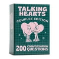 thumbnail image 1 of Cartes de Conversation Talking Hearts Jeu de Cartes pour Couples pour Soirées Rendez-Vous Aventures, 1 of 5