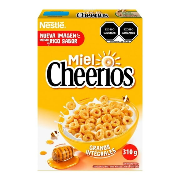 Cereal Nestlé Cheerios Miel Caja 310gr