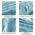 thumbnail image 4 of Ice Silk Summer Quilt Lightweight Cooling Blanket for Hot Sleepers,Breathable Air Conditioning Comforter,Washable All Season Thin Bed Cover,Queen Size 70x80 Inches, 4 of 6