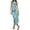 Light Green, variant on TSADFHJI Girls Black Skirt Women's Fashion Printed Vacation Co Ord Set: Chic Two Piece Dress Ensemble for Summer L White
