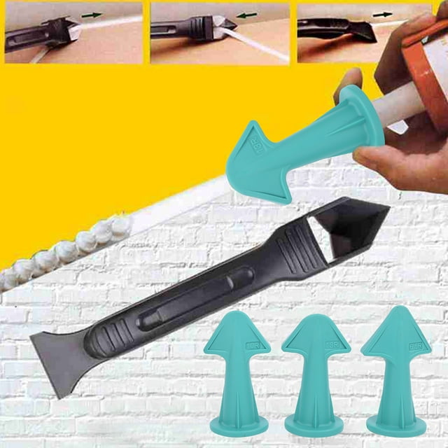 Caulking Scraper, Scraper Wear-resistant Sealant Scraper, For Tiles Corners Brick Joints Uneven Surfaces