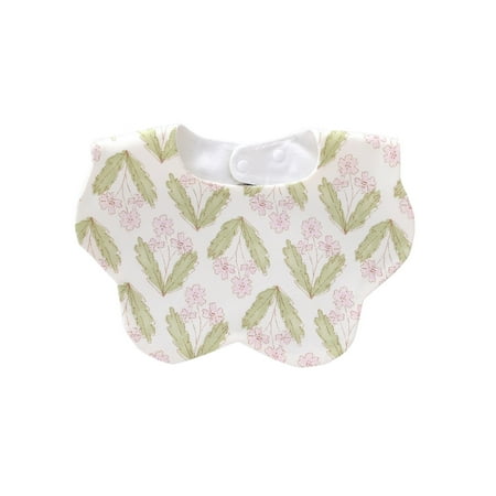 

Muslin Bibs Baby Bandana Saliva Towel Cotton Washable Drooling Teething Soft Scarf Baby Three-layer Thickened Rose Bib Cartoon Print Waterproof And Dirt-proof Bib Baby Saliva Towel Green