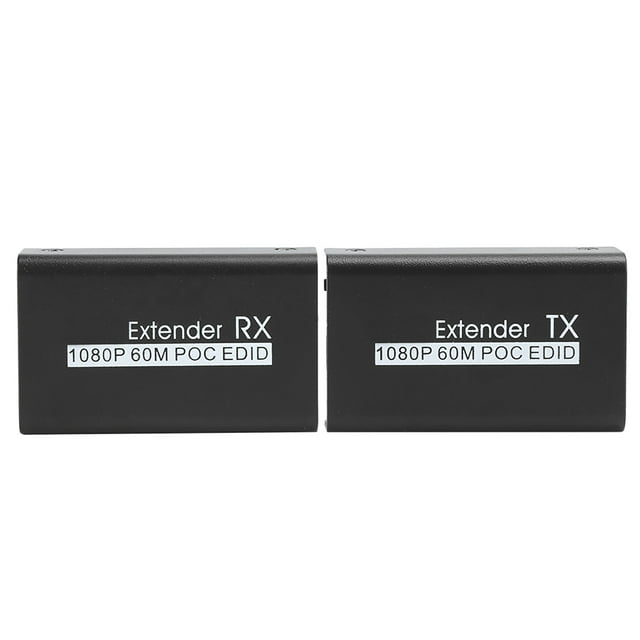 Extension d'Interface Multimédia HD 60 m Émetteur Internet 60 m pour Câble POC Alimentation EDID Fonction d'Apprentissage