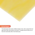 thumbnail image 4 of Stained Glass Sheet Mosaic Tile 5.9 Inch x 3.9 Inch Light yellow, Stained Glass Sheets for Crafts Project, 4 of 5