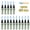 Green-15PCS, variant on 15PCS Torch Lighters Adjustable Jet Flame Portable with Safety Lock Windproof Butane Lighters Gift Box for Candles BBQ Tool