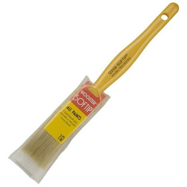 Wooster Brush Q31081 1 in. Softip Nylon & Polyester Paint Brush
