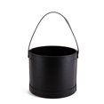 thumbnail image 1 of Xiao Hua Regalos, flores, bolsas de embalaje para cajas de regalo, cubos de cuero para flores, cajas de flores de mano, cubos redondos tipo abrazo con cajas de regalo de mano (negro), 1 of 5
