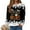 Black, variant on Towmus Christmas Sweatshirts for Women 2025 Xmas Tree Graphic Fall Winter Clothes Halloween Crewneck Pullover Long Raglan Sleeve Tops
