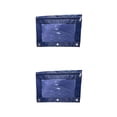 thumbnail image 3 of Decodeary Durable Pouch For Organizing Documents In Office Portable Zippered Pouch Navy Blue 2Set, 3 of 6