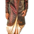 thumbnail image 2 of Modern Style Indian Wedding Maroon Sherwani For Men. This product is custom made to order., 2 of 4