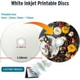 thumbnail image 3 of PlexDisc BD-R 25 GB 6X Blu-ray White Inkjet Printable Single Layer Recordable 50-Disc Spindle, 3 of 8