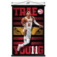 thumbnail image 2 of NBA Atlanta Hawks - Trae Young 20 Wall Poster, 22.375" x 34" Framed, 2 of 4