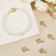 thumbnail image 4 of 6 cierres plegables de luna de latón para collares y pulseras, con diamantes de imitación dorados, en forma de luna., 4 of 6