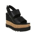 thumbnail image 2 of Stella Mccartney Women's Black Sandals With Double Strap Design Black Sizes IT 34-50 2/3, 2 of 3