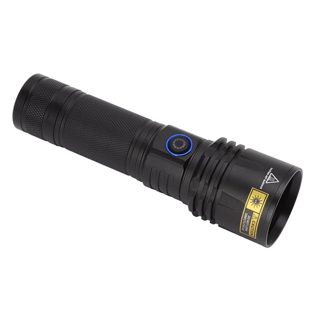 Linteria De Luz Negra, Lámpara De Onda De 365 Nm Lámina Ultravioleta aleación De Aluminio Negro Ampliamente Usado 1300MW Potencia Para La Detección De Mascotas