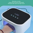 thumbnail image 4 of LED Nail Lamp, 168W 4 Timer Setting Gel  Lamp Nail Dryer Professional LCD Display Gel Polish Curing Lamp With Detachable Bottom Plate And 42 LED Beads For Home Salon, 4 of 8