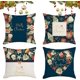 thumbnail image 1 of 4 fundas de cojín con tema navideño, funda de almohada con copos de nieve, funda de almohada navideña, funda de cojín navideña, funda de almohada navideña para sofá (C), 1 of 5