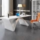 thumbnail image 3 of Laptop Meeting Office Desk Executive Computer Luxury Corner Stand Storage Office Desk Drafting Scrivania Angolare Furniture HDH My Lux Decor Round, 3 of 13