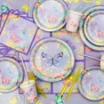 thumbnail image 3 of Butterfly Birthday Decorations - 166 Pcs Purple Butterfly Party Decorations Butterfly Plates, Napkins, Cups, Tablecloth and Straws for Butterfly Birthday Party Supplies, Serve 20, 3 of 7