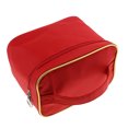 thumbnail image 3 of Bolso de Maquillaje para Mujer Soporte de Almacenamiento de Artículos de Tocador Organzier Pouch Zip - Rosa, Como Se Describe rojo Sunnimix Maletín de maquillaje, 3 of 8