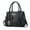 Black, variant on Purse and Handbags for Women Fashion Leather Medium Shoulder Crossbody Top Handle Tote Work Satchel Bags