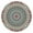 Ethnic, variant on Tablecloth Bohemian Mandala Ethnic Style Waterproof Round Cover with Elastic Fit and Back for Relaxation and Meditation
