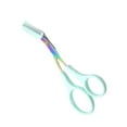 thumbnail image 3 of Maoww Eyebrow Trimmer Stainless Steel Eyebrow Scissor Washable Portable Brow Shaver with Comb, Blue, 3 of 8
