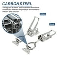 thumbnail image 4 of Uxcell 2pcs Adjustable Toggle Clamp M8x45mm 660bs 4003 Style w Lock Hole, Silver, 4 of 7