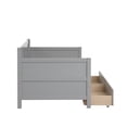 thumbnail image 6 of Bellemave Twin Size Daybed with Storage Drawers, Wood Sofa Bed Frame Twin Size, Corner Daybed for Living Room, Bedroom and Guest Room (Gray）, 6 of 8