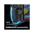 thumbnail image 3 of LED Switch Joycon Support Telescopic Adjustment, Enhanced Switch/Switch OLED Joycon Controller for Handheld Mode, Switch Controller with Colors LED, Adjustable Joystick Sensitivity and Turbo, 3 of 7