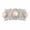 pink, variant on Women's Vintage Daisy Flower Ring, Brushed Textured Wide Band Statement Ring