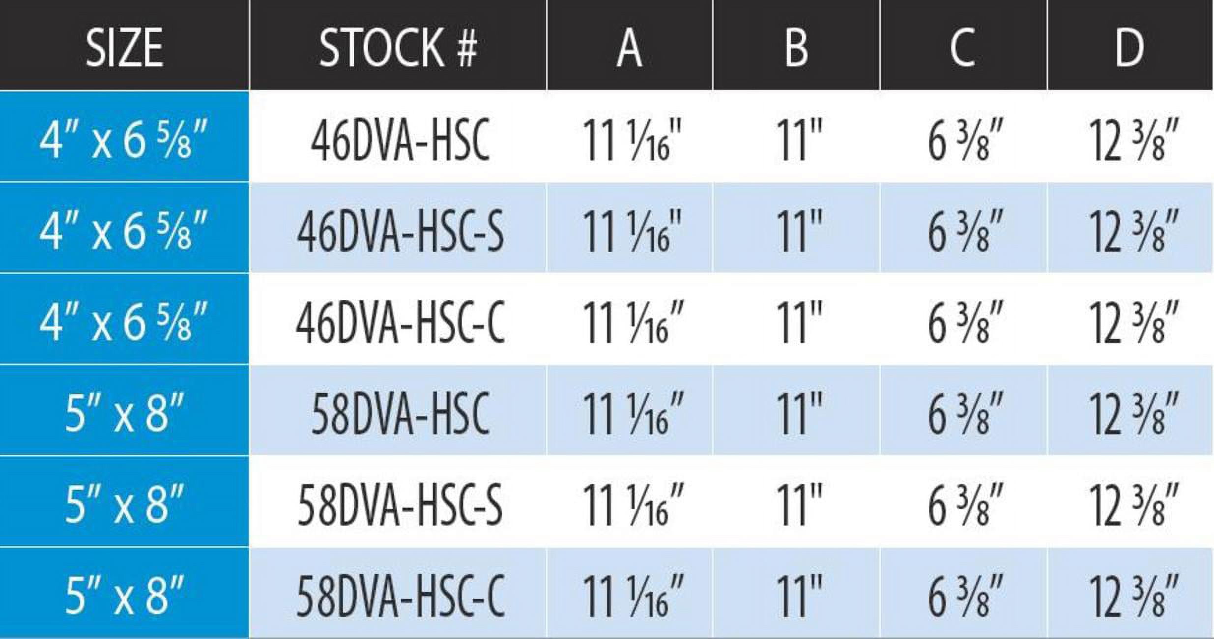 Duravent 46DVA-HSC-C 4" X 6-5/8" Directvent Pro Direct Vent Pipe - Galvanized