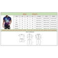 thumbnail image 5 of TAIAOJING Men's Fashion T-Shirts Street 3D Digital Printing Crewneck Short Sleeve Top Casual Slim Shirt, 5 of 5