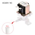 thumbnail image 2 of Válvula solenoide eléctrica de 6 mm AC220V normalmente cerrada NC salida de presión, 2 of 4