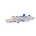 thumbnail image 2 of Hadanceo Electric Ocean Liner Cruise Ship Toy Flashing Musical Kids Educational Model, 2 of 7