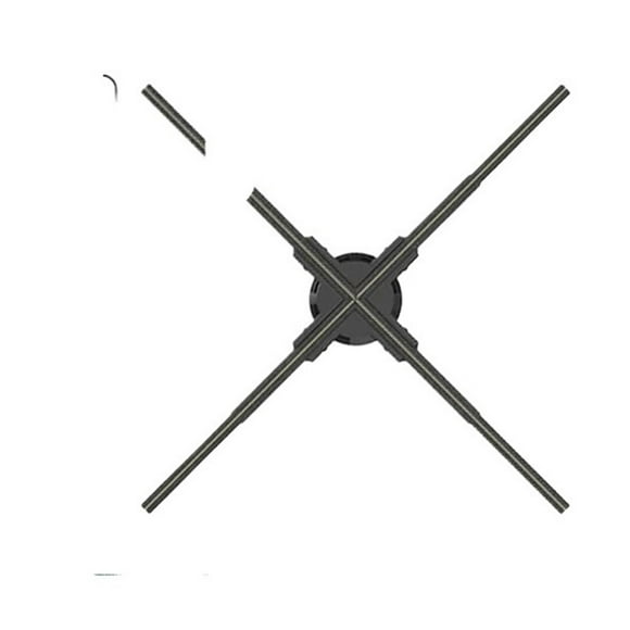 3D Hologram Fan Projector Display Light Plays Images & Videos to Attract Audiences ,Versatile Design