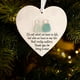 thumbnail image 4 of Listado Adorno de amistad de cristal marino en forma de corazón, hecho a mano, recuerdo para colgar en el árbol de Navidad, 10 unidades, 8 cm, blanco Rkxzt, 4 of 8