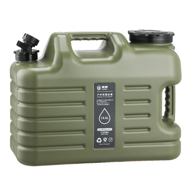 Tanque Cubo WDOplteas 18 5 L Depósito para Exteriores con Grifo para Acampar