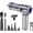 silver-purple, variant on Charefin Handheld Vacuums Powerful Suction 16KPA, Lightweight Portable for Car Pet Hair, Rechargeable, Wet/Dry Multi-Surface Cleaner