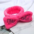thumbnail image 2 of Puntoco Clearance Velvet Hairband Solid Bow Knot Women Hair Ring Head Hoop Girls Headband, 2 of 2