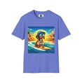 thumbnail image 4 of Dachshund crashing waves t shirt, 4 of 10