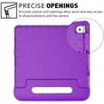 thumbnail image 5 of SUPNICE Case for New iPad 10.2 Inch 2021/2020/2019 (9th/8th/7th Generation), Shockproof Lightweight Convertible Handle Stand Protective Kids Case for iPad 10.2, iPad Air 3 10.5 2019, Purple, 5 of 7