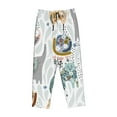 thumbnail image 4 of Naloa Cute Colorful Animal Print Women’s Ultra-Soft Comfy Pajama Lounge Pants with Pockets & Drawstring, 4 of 8